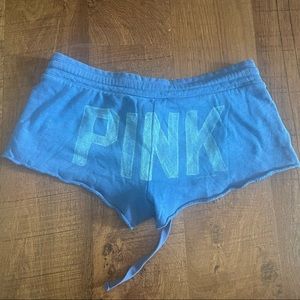 Blue PINK sweatshorts